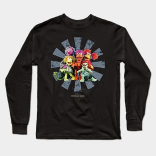 Fraggle Rock Retro Japanese Long Sleeve T-Shirt